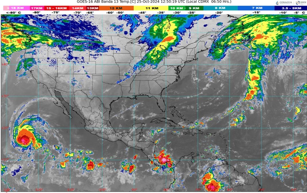 Lluvias fuertes