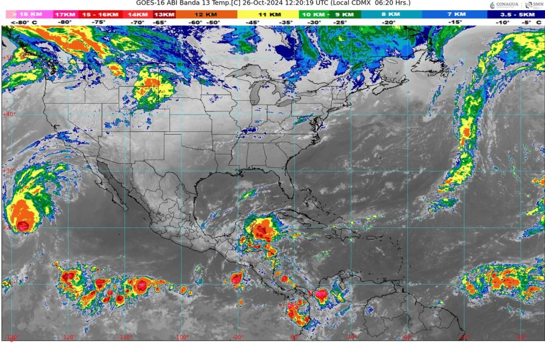 lluvias fuertes