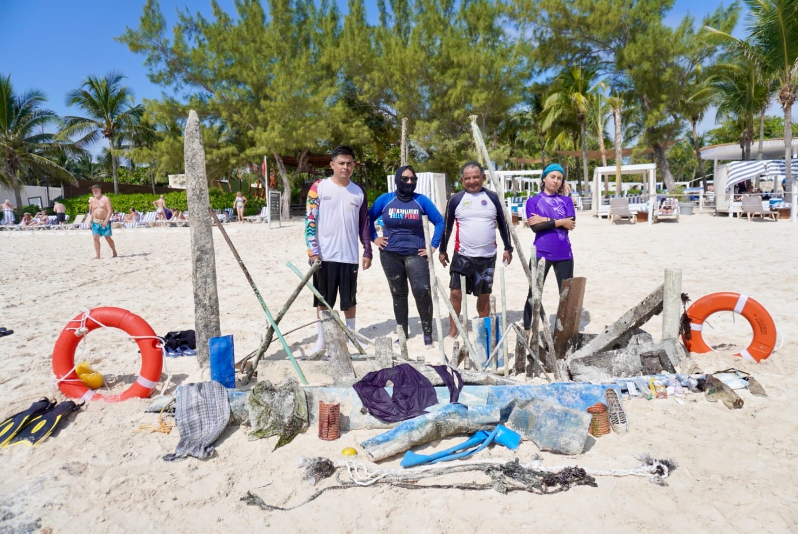 Basura | Retiran 1.2 toneladas de playas en Solidaridad