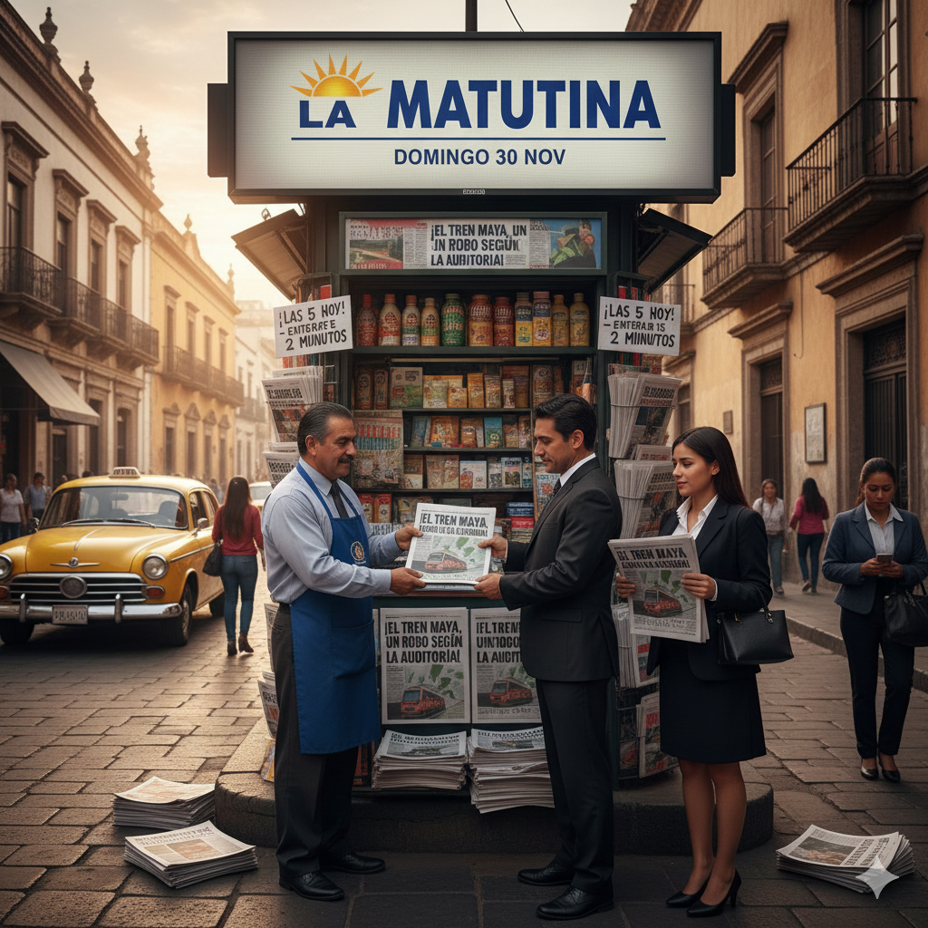 La Matutina: Resumen de Primeras Planas (30/Nov) Resumen de Primeras Planas (30/Nov)